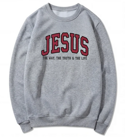 Faith Over Fear Varsity Sweatshirt