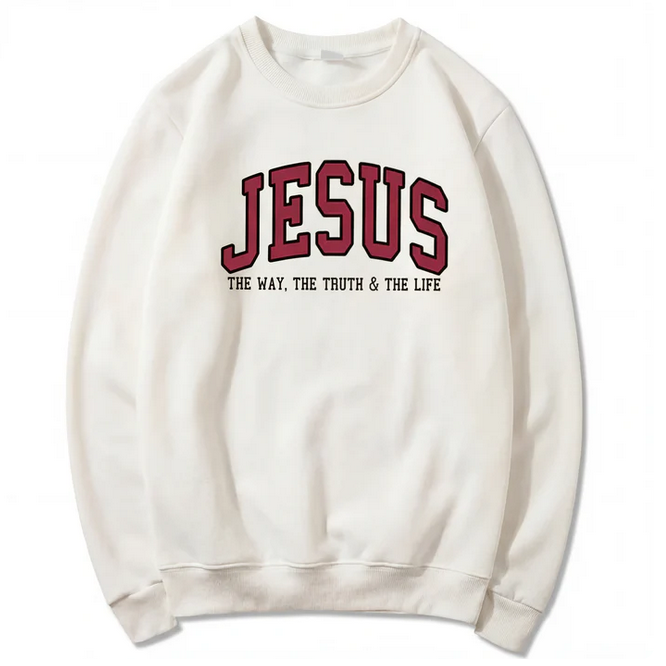 Faith Over Fear Varsity Sweatshirt
