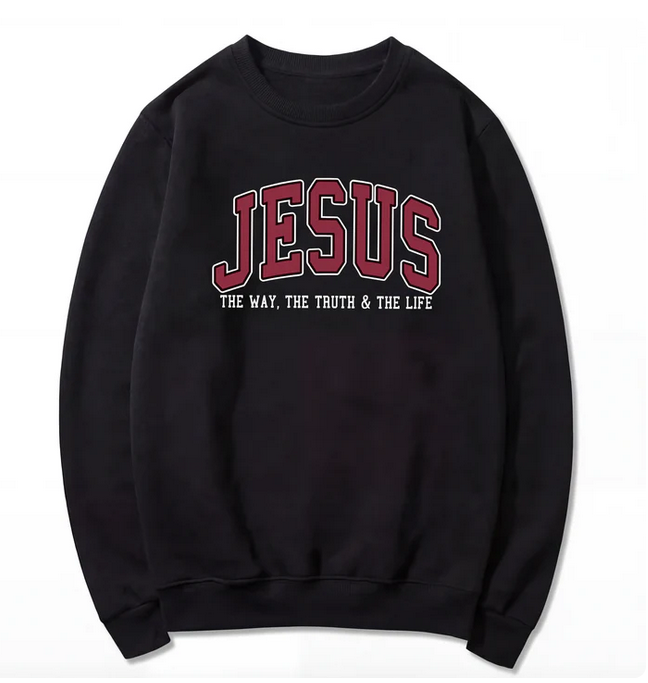Faith Over Fear Varsity Sweatshirt