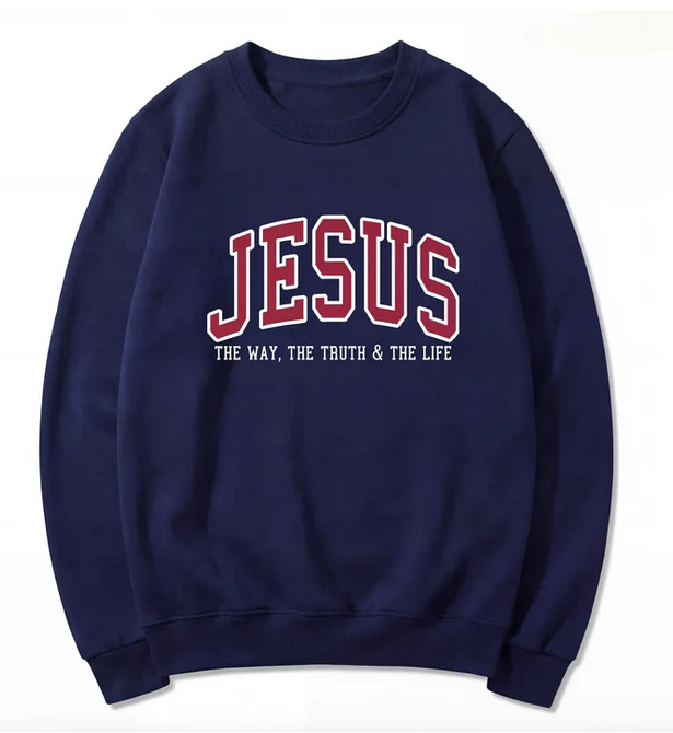 Faith Over Fear Varsity Sweatshirt